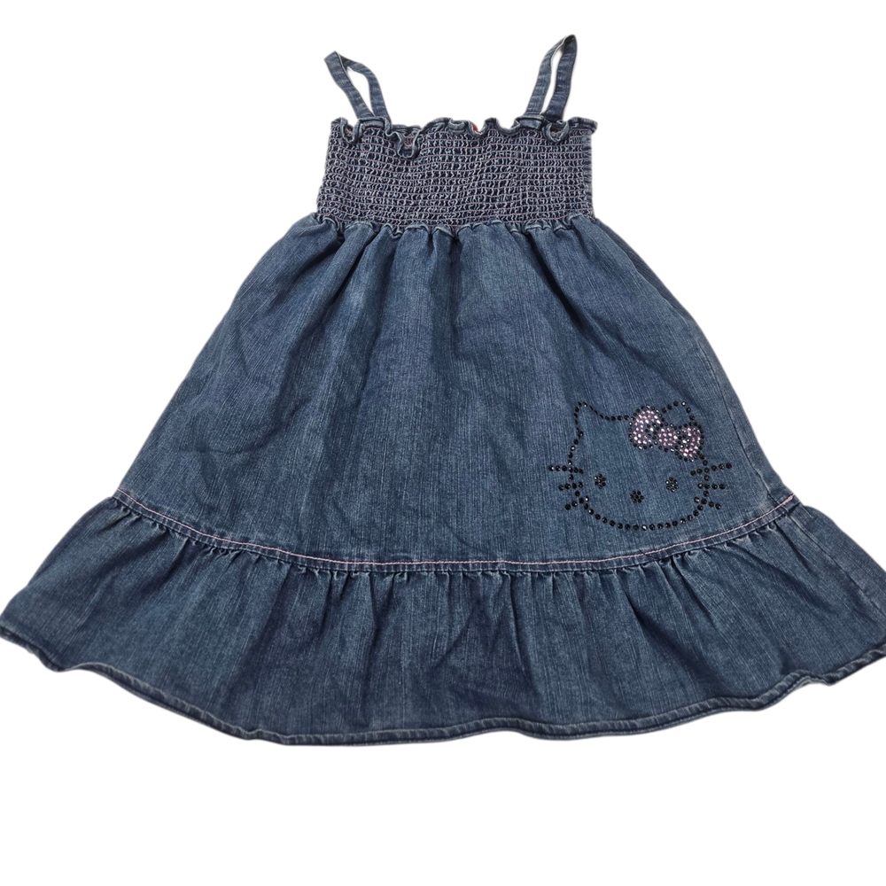 Sanrio Blue Denim Hello Kitty Dress